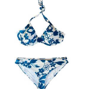 Raffaela D'angelo Bikini ferretto stampa Pavone