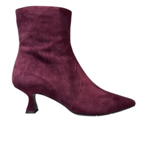 Ninni Mancone tronchetto camoscio vino