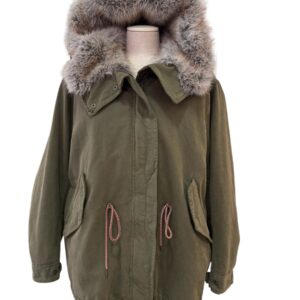 Bazar Deluxe Parka corto con eco pelliccia interna