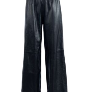 Pink Memories Pantalone Pelle con pizzo