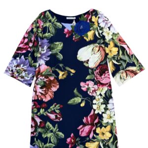 Raffaela D'Angelo Abito Lycra stampa floreale Blu