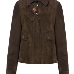 Bazar Deluxe Giacchino svasato scamosciato con tasche