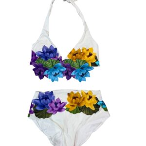 Raffaela D'Angelo Bikini Brassiere+slip vita alta